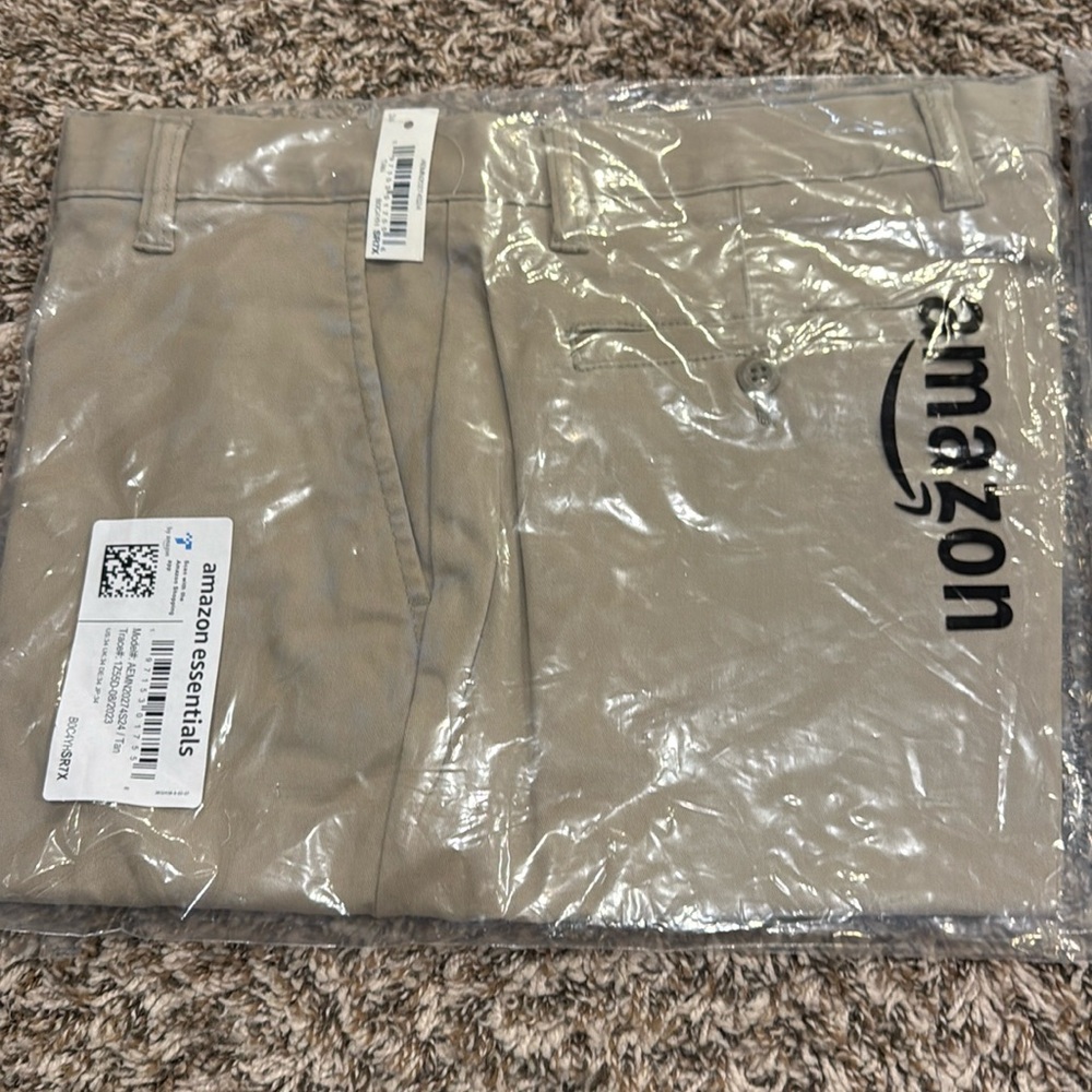 Amazon Khaki shorts. New with Tags